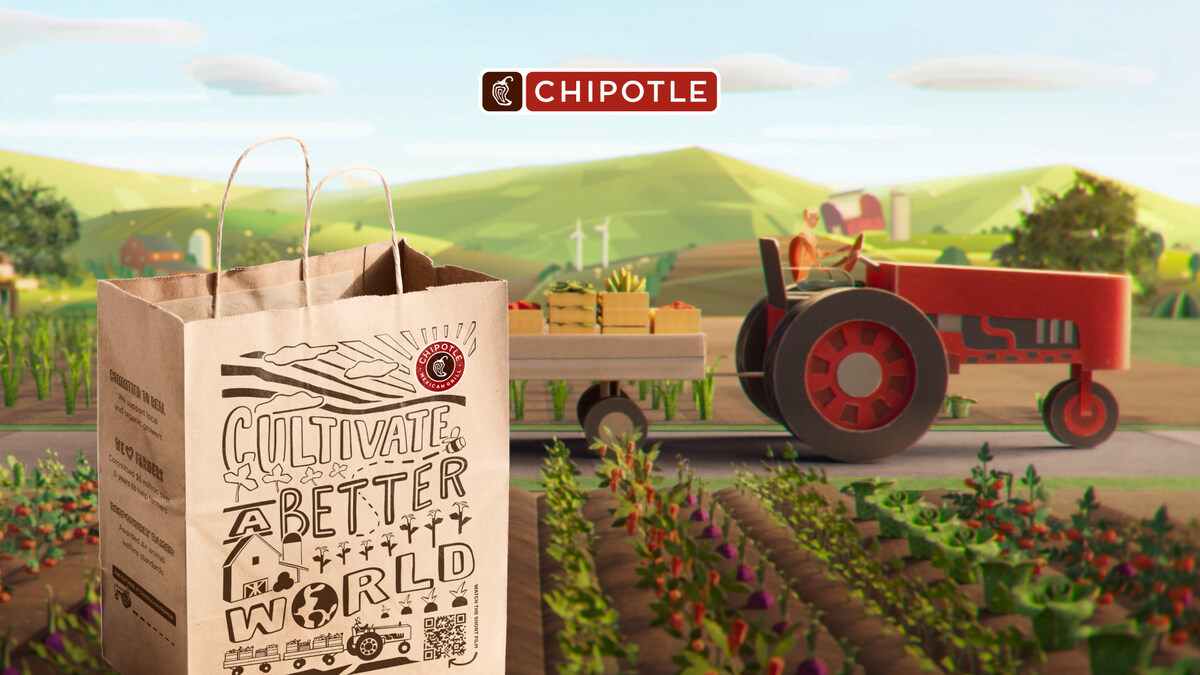 CHIPOTLE PREMIERES "UNFOLDED" - AN ANIMATED SHORT FILM FEATURING A COVER BY HALSEY ALONGSIDE $2 MILLION DONATION TO SUPPORT SUSTAINABLE AG