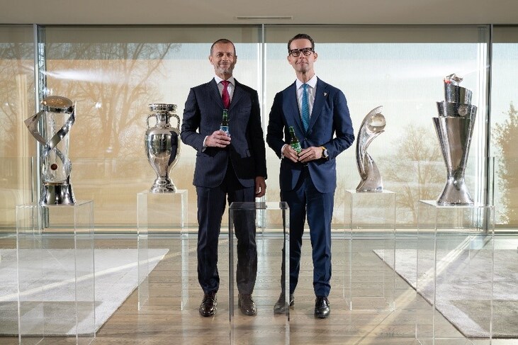CARLSBERG CELEBRATES RETURN TO UEFA NATIONAL TEAM COMPETITIONS, SIGNING NEW LONG-TERM PARTNERSHIP