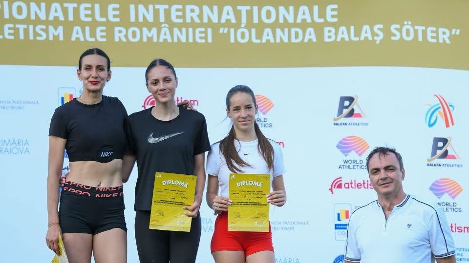 Natalia Dragoș, medalie internațională la un concurs atletic de seniori!