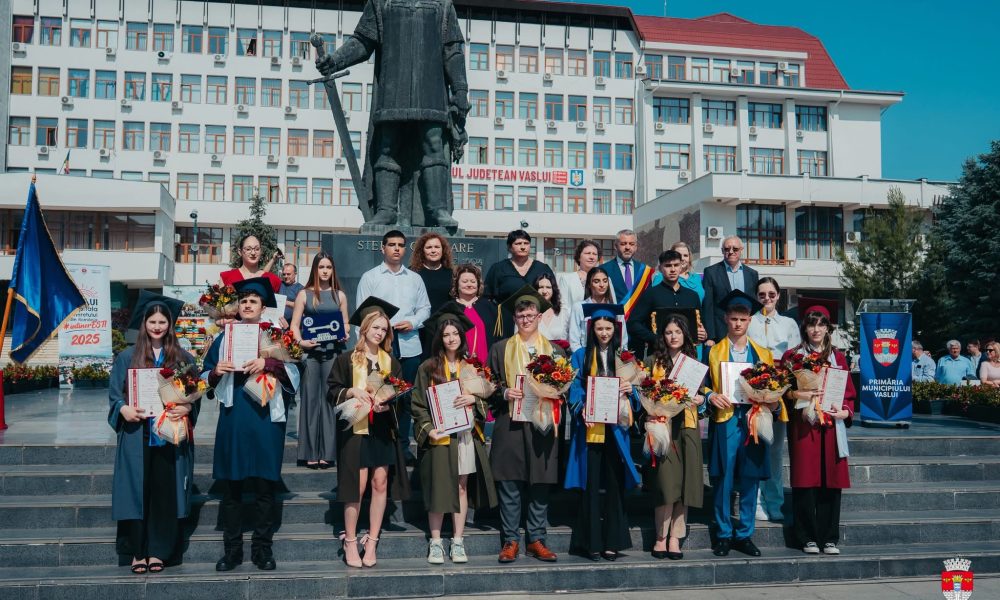 Șefii de promoție ai liceelor vasluiene, generația 2025