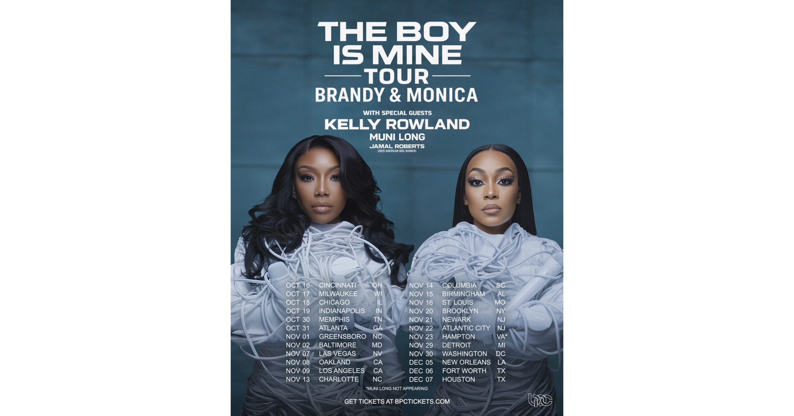 Brandy & Monica Announce First-Ever Co-Headlining Tour: The Boy Is Mine