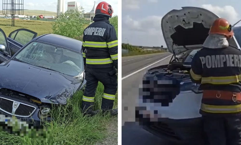 Accident pe drumul european DE581 – un copil a avut nevoie de îngrijiri medicale