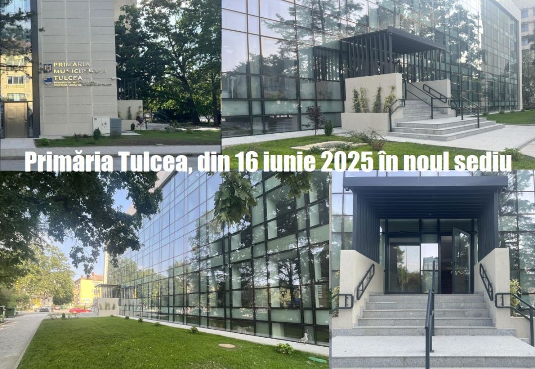 De luni, sediu modernizat pentru angajații Primăriei Tulcea!