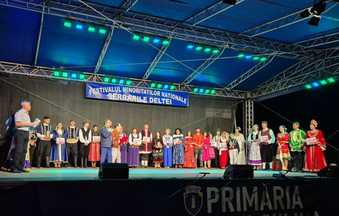 (Galerie foto) Ansamblul Di Nuovo Insieme a câștigat trofeul Festivalului Serbările Deltei Sulina!