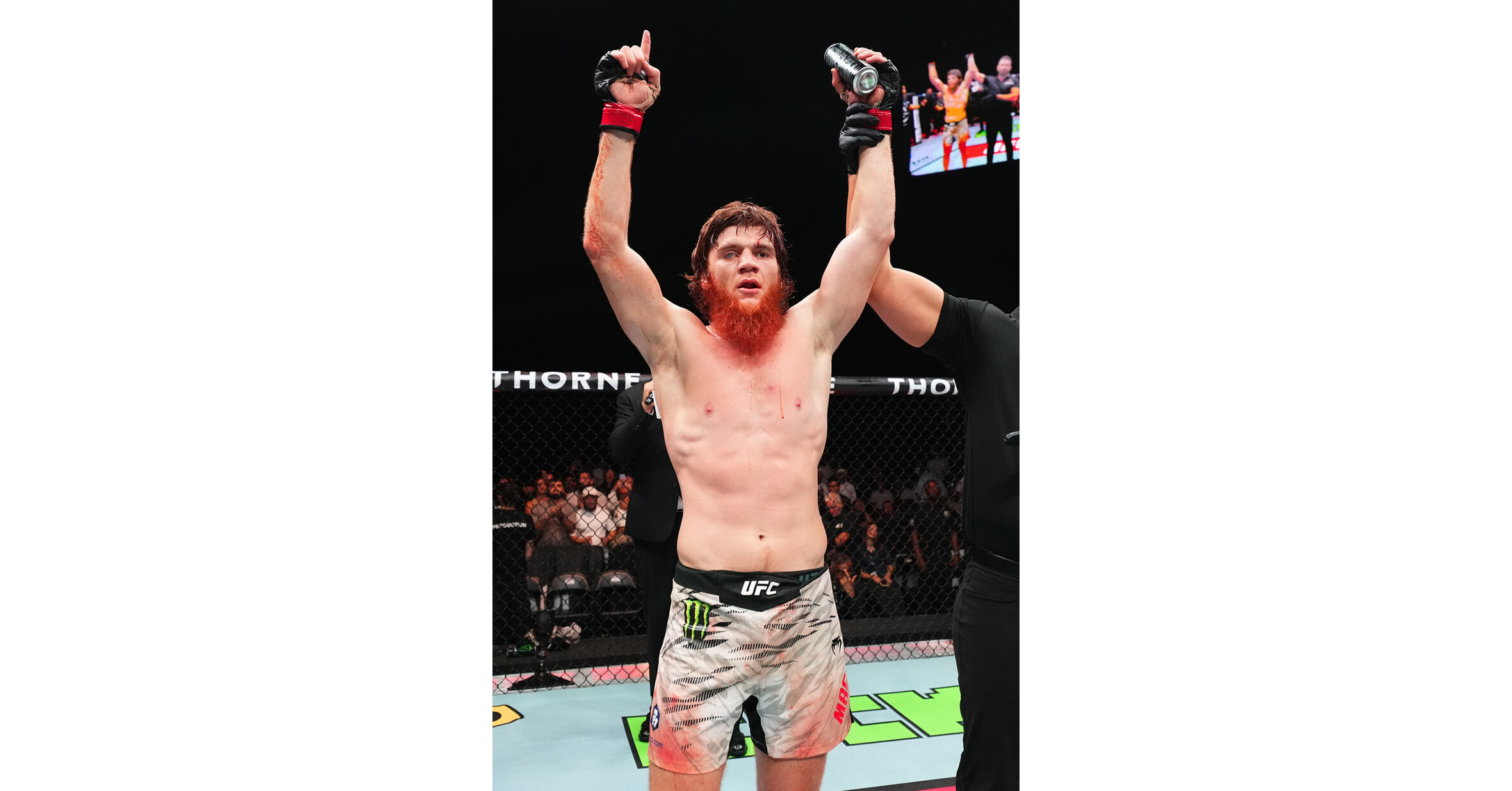 Monster Energy's Shara "Bullet" Magomedov Defeats Marc-André Barriault at UFC Fight Night in Abu Dhabi