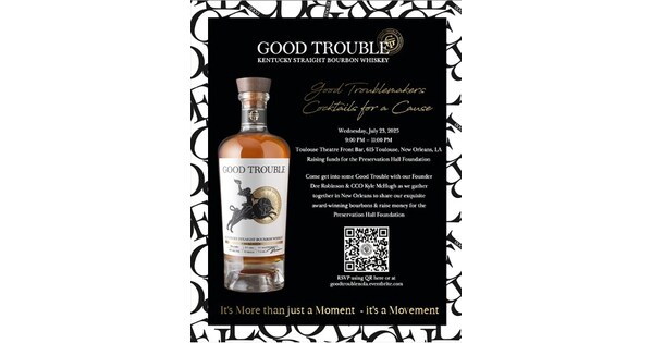 Cocktails for a Cause" at Tales of the Cocktail to Benefit Preservation Hall Foundation