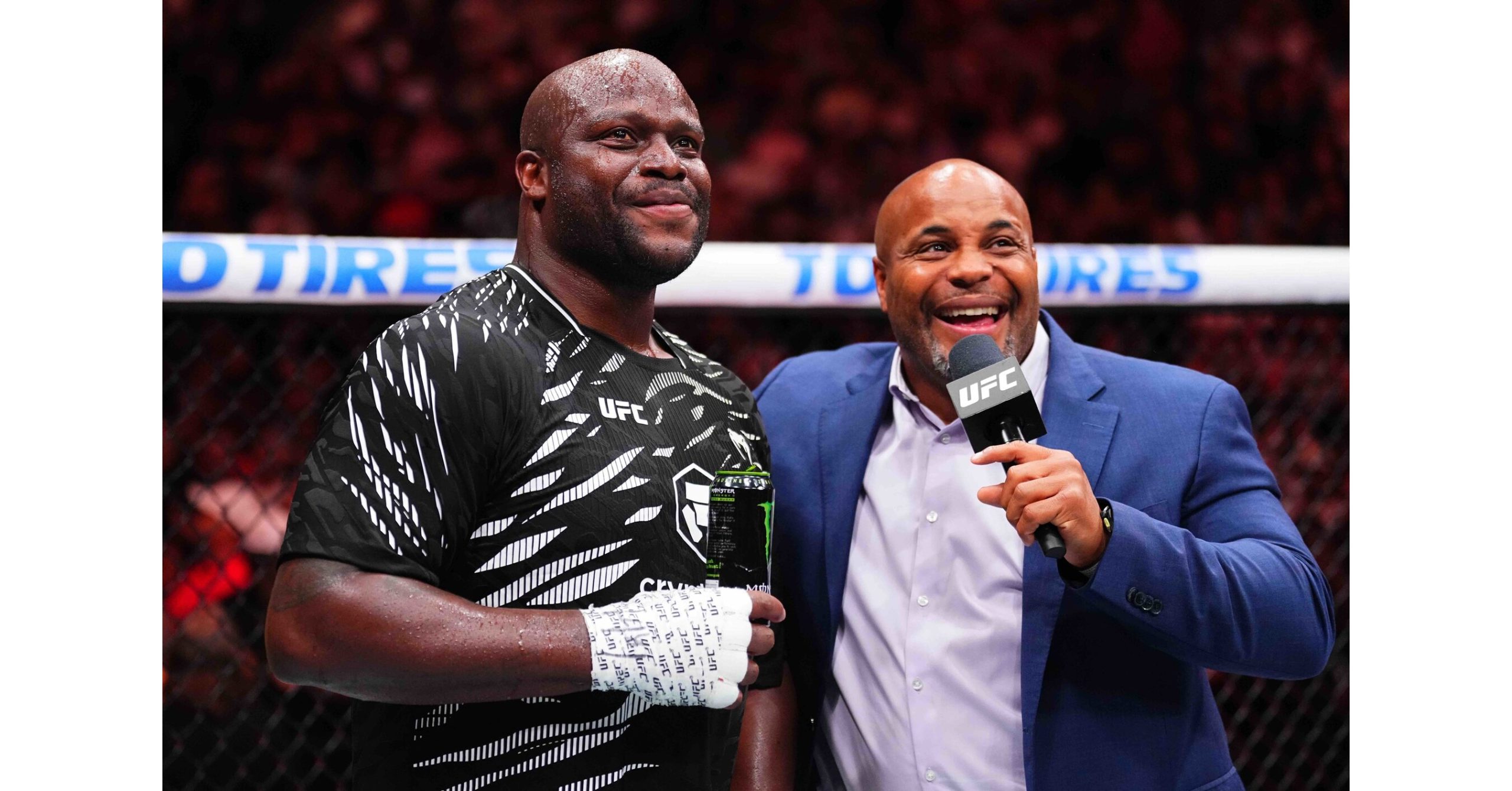 Monster Energy's Derrick Lewis Knocks out Tallison Teixeira In 35 Seconds at UFC Fight Night in Nashville