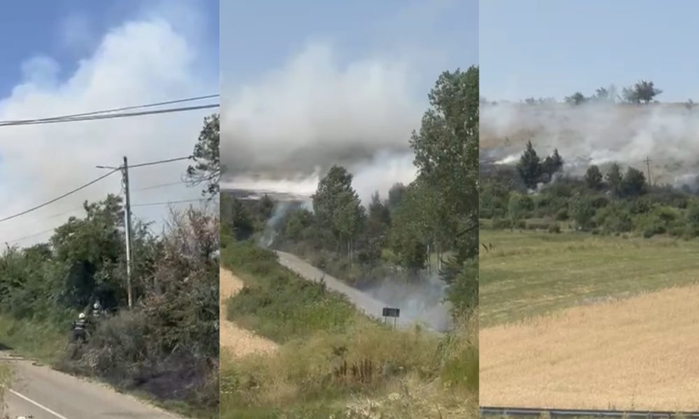 flăcările se extind spre sat – stiriest.ro