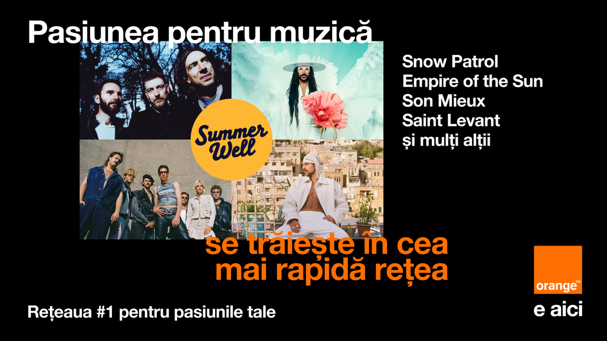 Orange Romania te așteaptă la Summer Well 2025