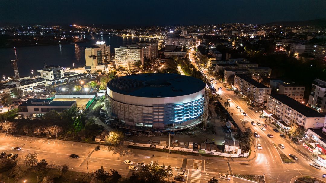 INVESTIȚII ÎN SPORT: Sala Polivalentă, finalizat în proporție de 85%