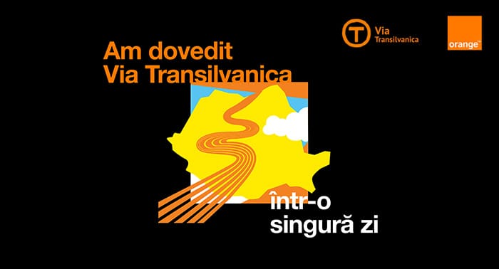 Echipa Orange Romania a parcurs harta Via Transilvanica într-o singură zi
