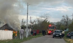 Incendiu violent într-o gospodărie din Pogănești, comuna Stănilești, după ce furtunul unei butelii s-a rupt – stiriest.ro