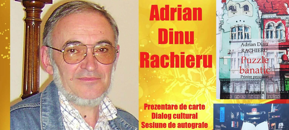 O seară de elită culturală! Adrian Dinu Rachieru, un maestru al eseului și criticii literare, în dialog cu Lugojul