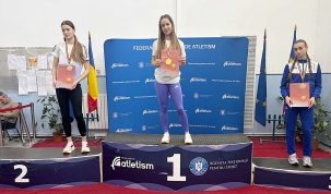 Valoare confirmată: Natalia Dragoș, încununată cu titlul de campioană națională la atletism  