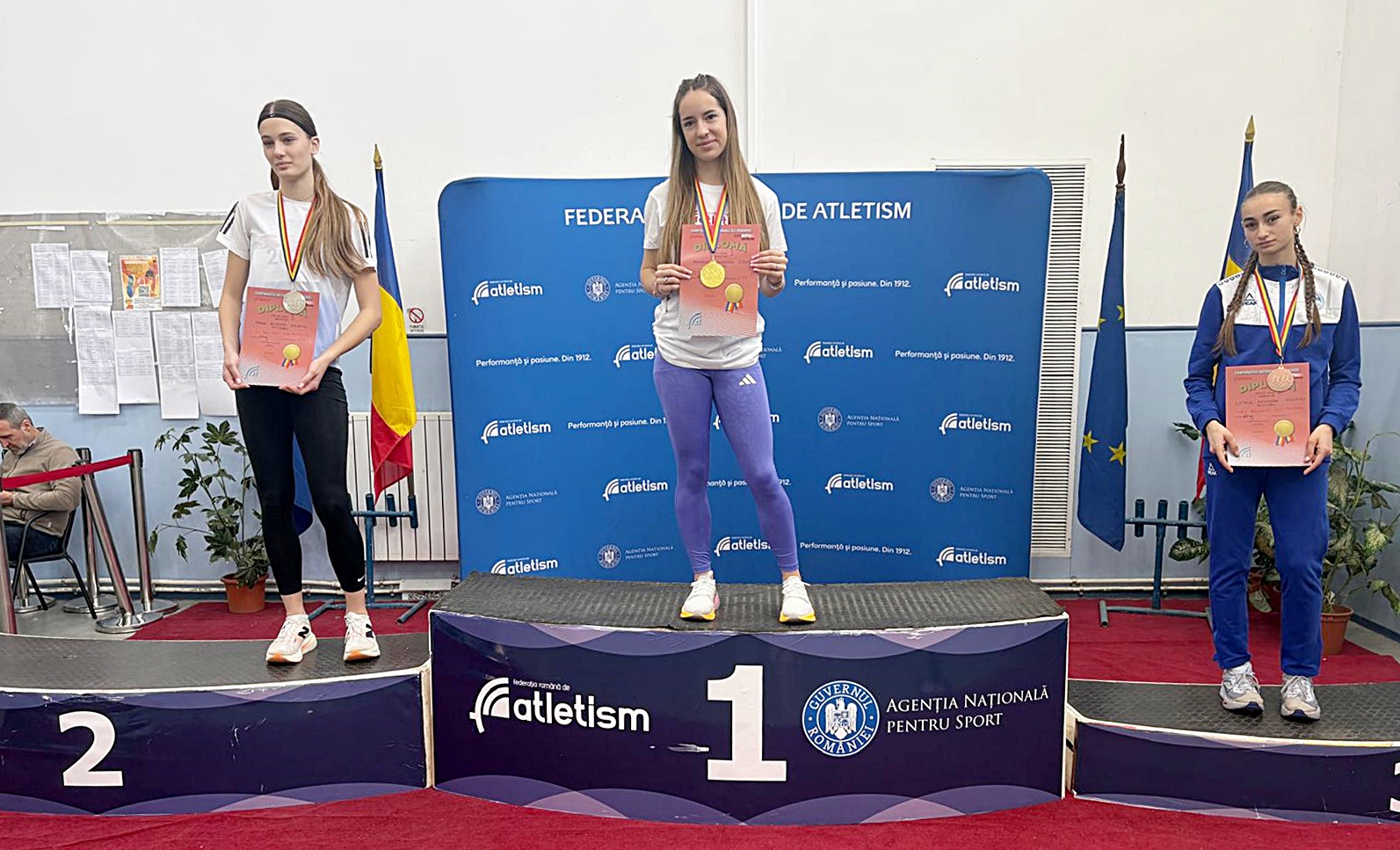 Valoare confirmată: Natalia Dragoș, încununată cu titlul de campioană națională la atletism  