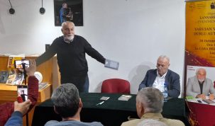 Eveniment editorial: președintele Uniunii Scriitorilor, Varujan Vosganian, și-a lansat volumul ”Dublu autoportret” la Casa Bredicenilor