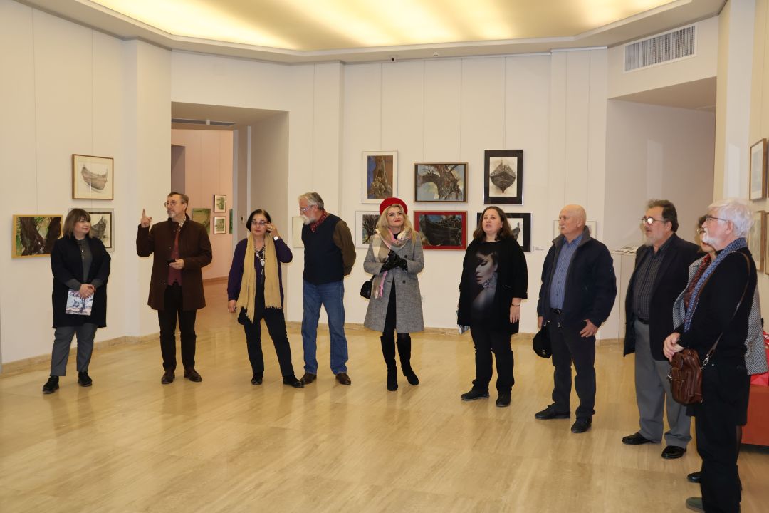 Vernisajul expoziției colective „Vulturu 25”, la Muzeul de Artă!