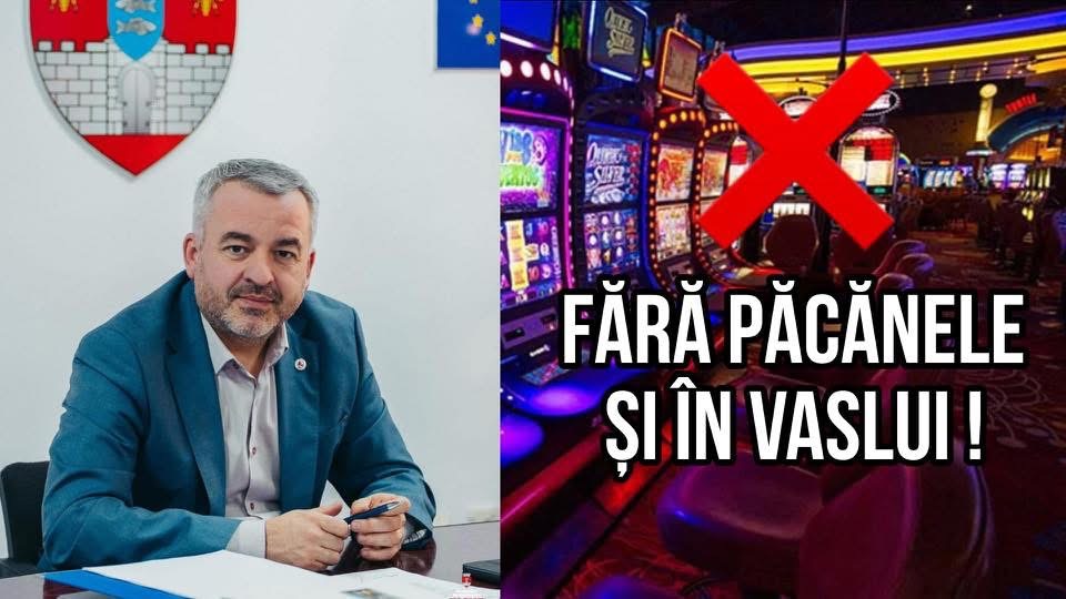 Gata cu „păcănelele” în Vaslui! Consiliul Local a decis interzicerea jocurilor de noroc în oraș – stiriest.ro