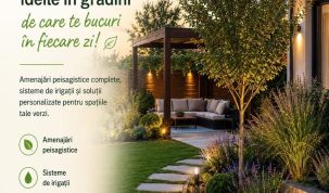 Grădini ca în reviste, realizate la Vaslui. TeoGarden Design transformă curțile obișnuite în spații spectaculoase – stiriest.ro