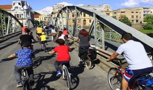 Cu bicicleta prin oraș! Lugojenii, invitați la o plimbare pe două roți