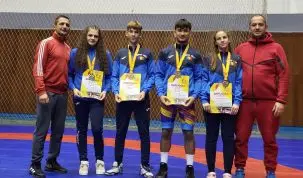 CSȘ Lugoj, patru medalii la Cupa României U17 de lupte