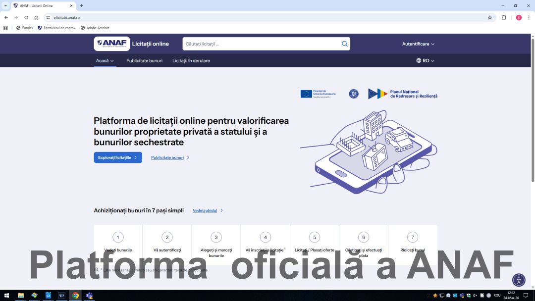 Aviz amatorilor de chilipiruri: ANAF va lansa platforma digitală eLicitatiiANAF!