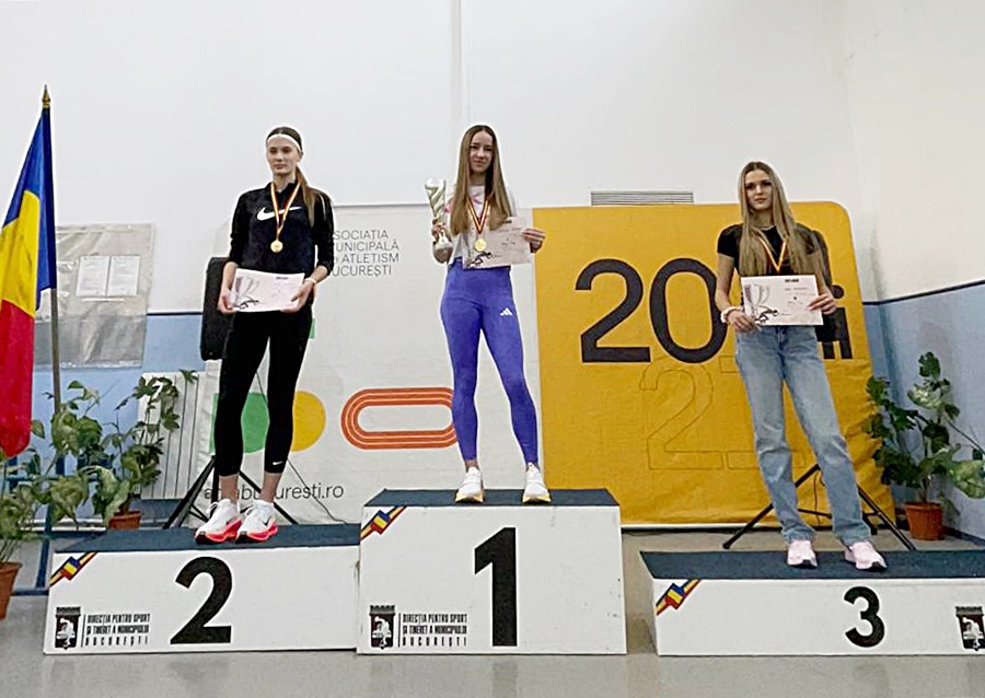 Atletism juniori: Natalia Dragoș, două recorduri personale și două medalii la Cupa Municipiului București