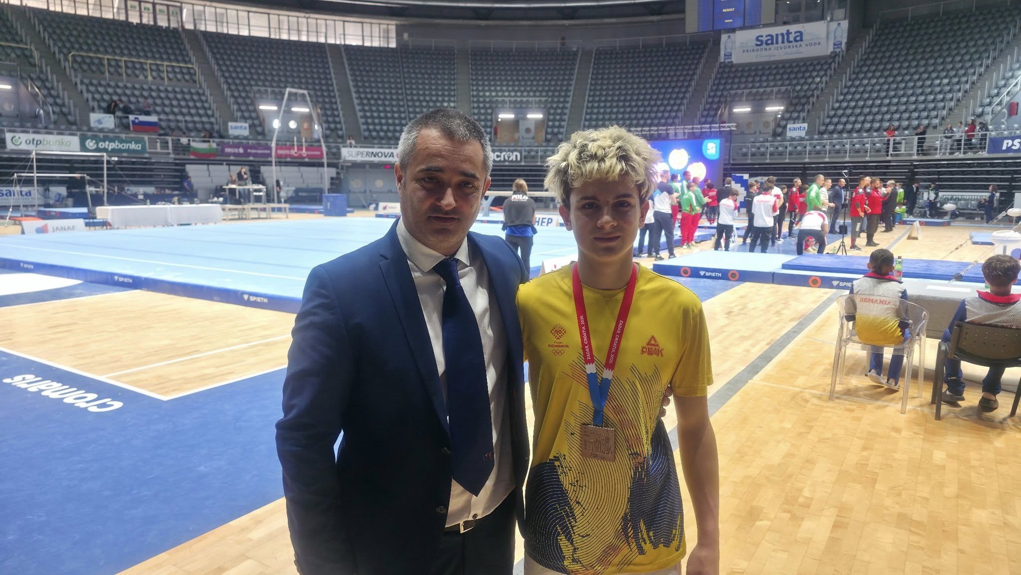 Performanță balcanică! Lugojeanul Zeno Kiss, dublu medaliat la Campionatele de Gimnastică