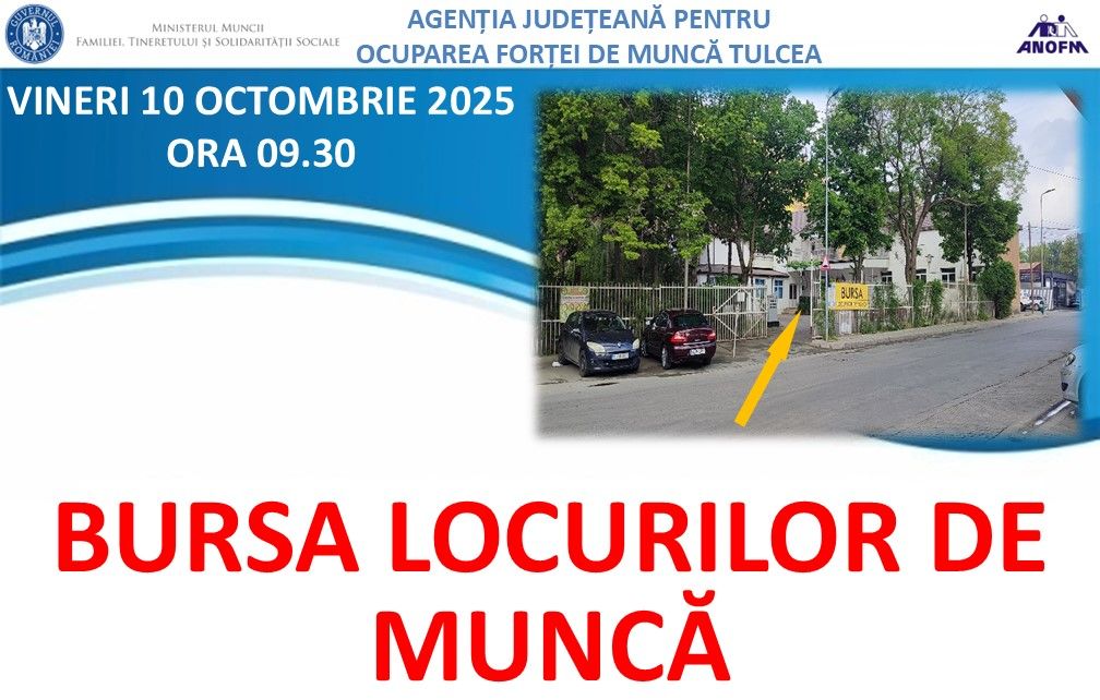 Peste patruzeci de absolvenți vor să-și caute de muncă la Bursa AJOFM de vinerea viitoare