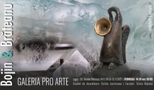 Horia Bojin și Costin Brăteanu expun la Galeria ProArte