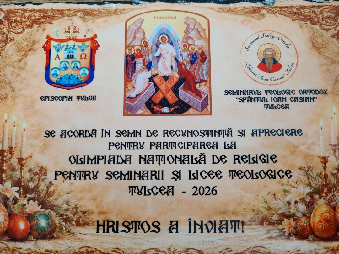 Tulcea este săptămâna aceasta gazda Olimpiadei Naționale de Religie!