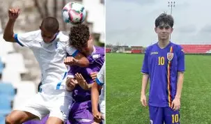 Doi fotbaliști lugojeni, selecționați la echipa națională a României U15
