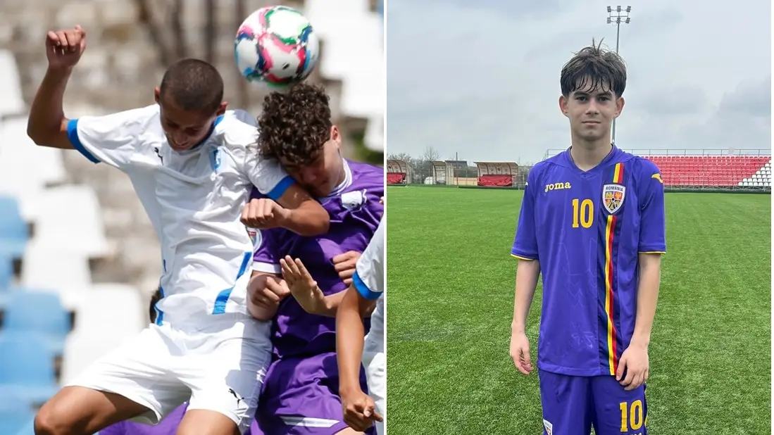 Doi fotbaliști lugojeni, selecționați la echipa națională a României U15