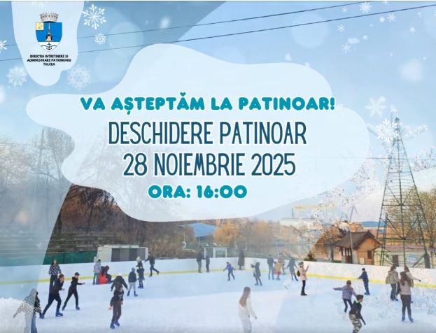 Se deschide patinoarul de la Ciuperca!