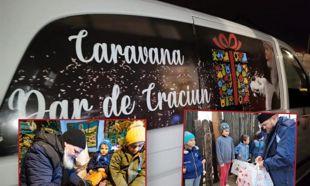 preoții pornesc din nou prin sate, în frig și noroi, pentru a ajunge la familiile care așteaptă sărbătorile cu masa goală – stiriest.ro