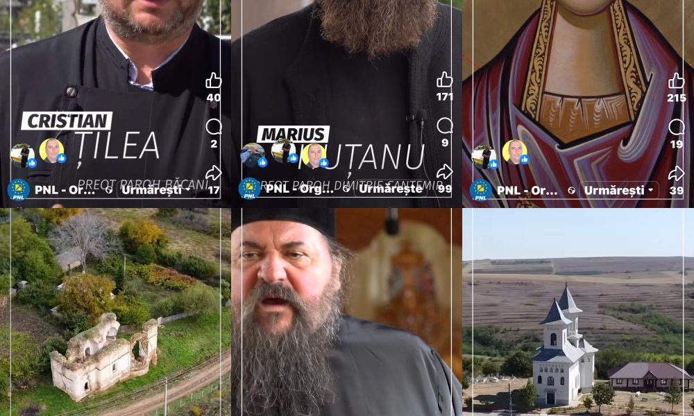 „Clipuri cu sfinți și sigle”. Preoți din județul Vaslui, înșelați să apară în materialele de propagandă ale PNL- VIDEO – stiriest.ro