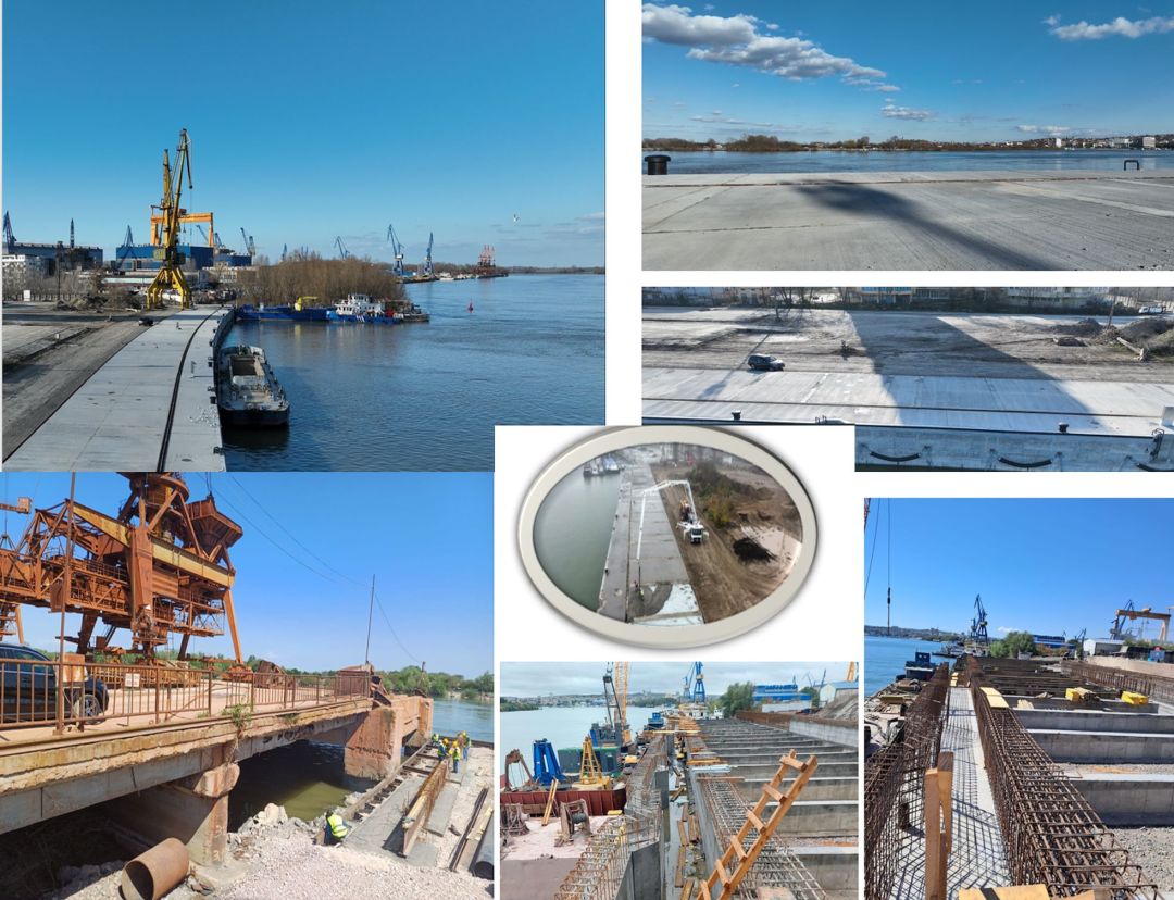 Investiție majoră finalizată la Tulcea: Portul industrial-comercial a fost modernizat cu fonduri europene!