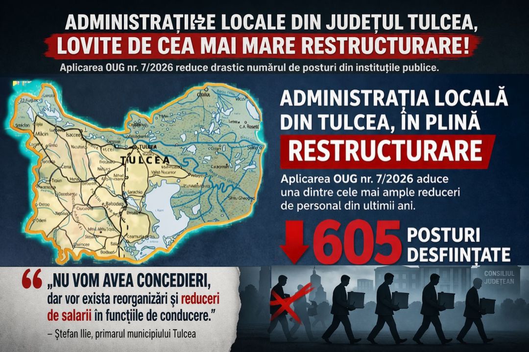 Reforma lovește primăriile: 605 posturi desființate din administrația publică locală!