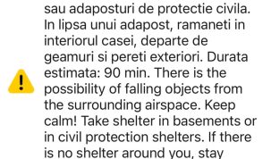 Alertă extremă pentru locuitorii din nordul județului Tulcea