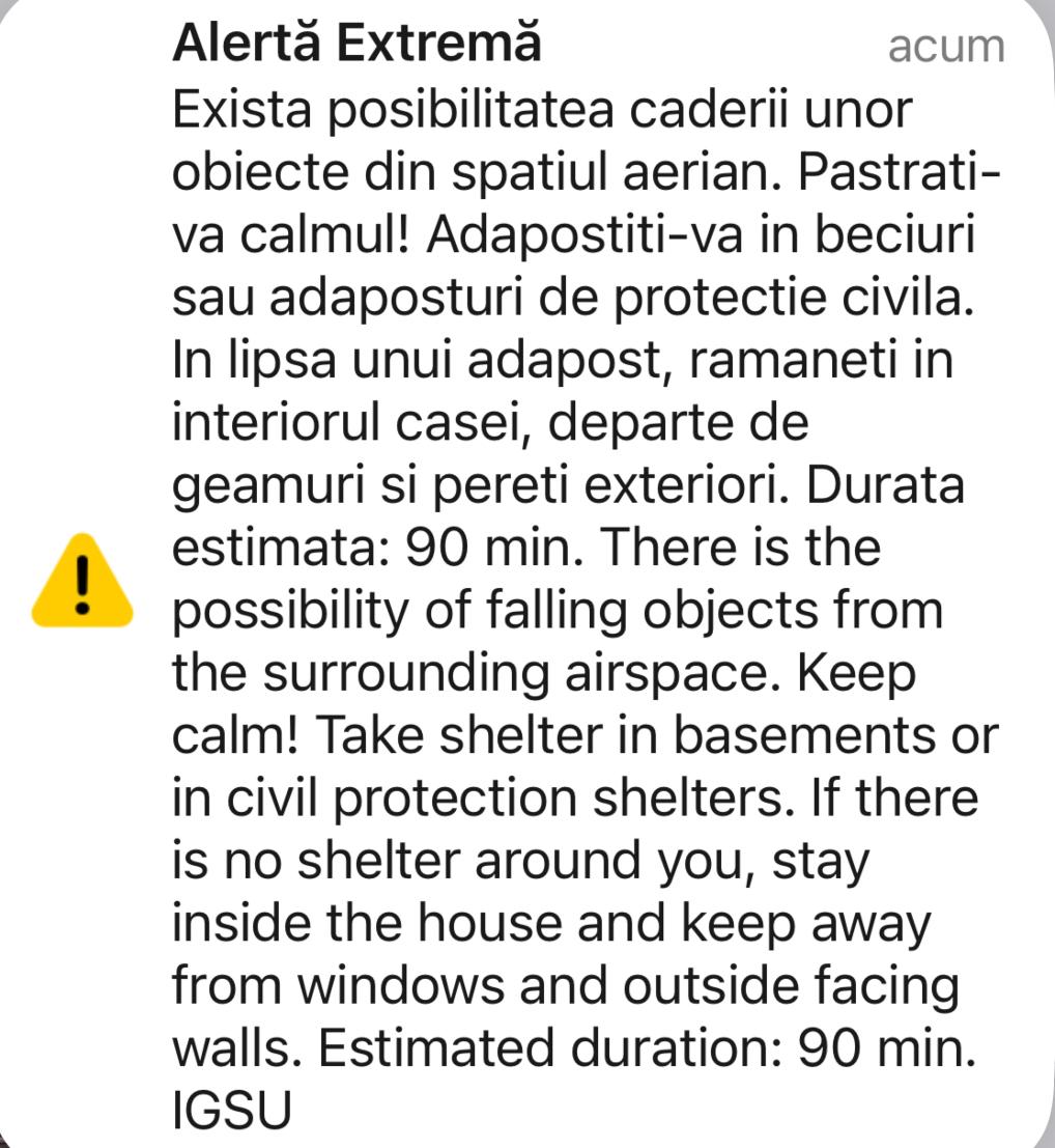Alertă extremă pentru locuitorii din nordul județului Tulcea