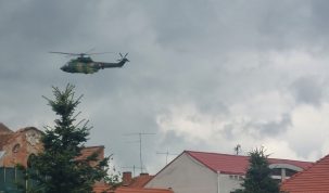 Show aeronautic neasteptat deasupra Lugojului