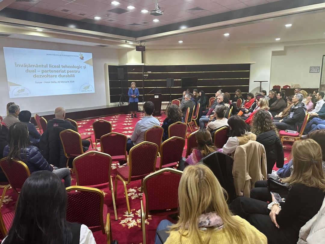 Masă rotundă: învățământul tehnologic, o soluție viabilă pentru piața muncii tulcene